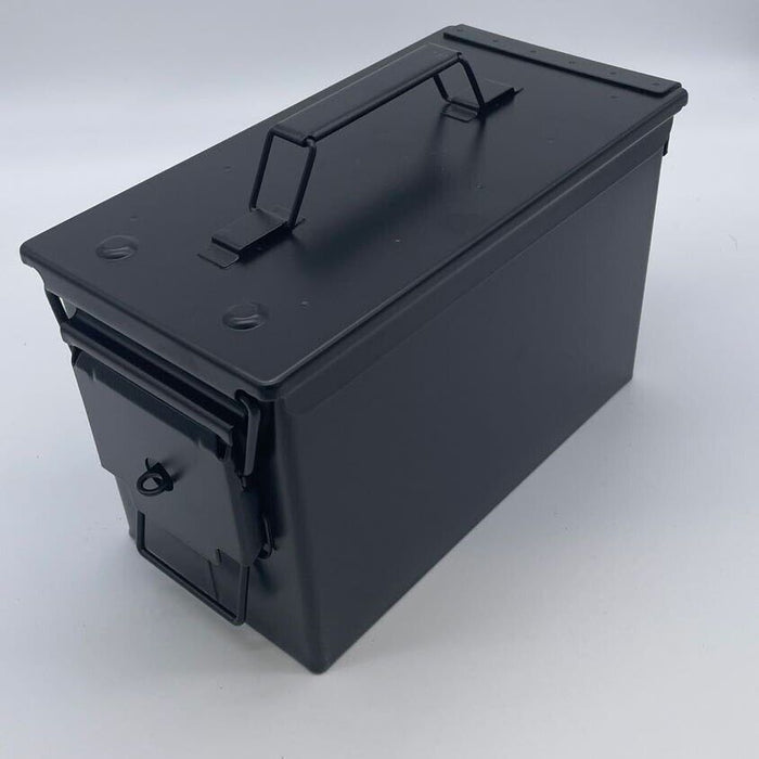 50 Cal Ammo Box New Lockable Military Spec Metal UK Made!