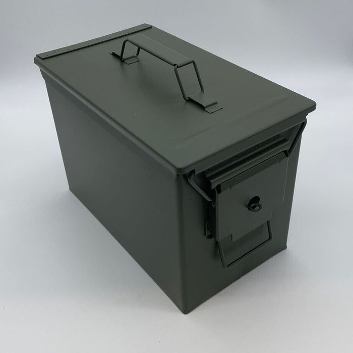 Fat 50 Cal Ammo Box New Lockable Military Spec UK Made!