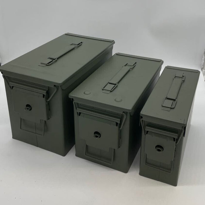 Fat 50 Cal Ammo Box New Lockable Military Spec UK Made!