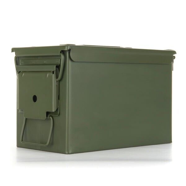 2 x 50 Cal Ammo Boxes, Brand New. Military Spec.