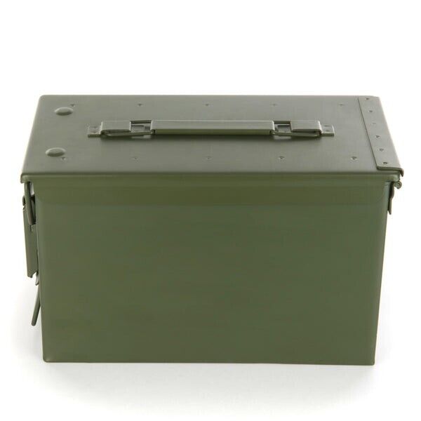 2 x 50 Cal Ammo Boxes, Brand New. Military Spec.