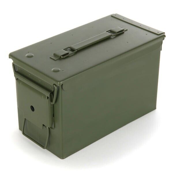 2 x 50 Cal Ammo Boxes, Brand New. Military Spec.