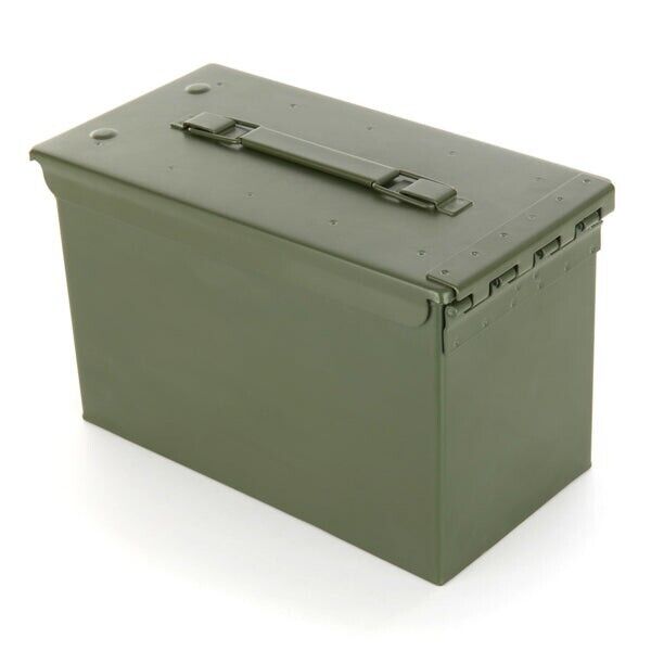 2 x 50 Cal Ammo Boxes, Brand New. Military Spec.